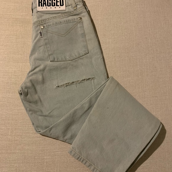 Ragged Straight Leg Jeans - Picture 2 of 4